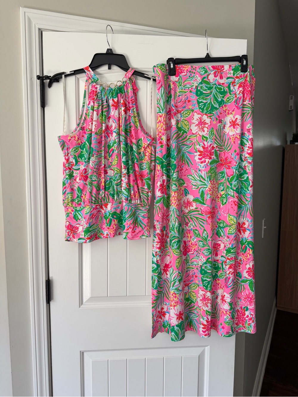 NWT Lilly Pulitzer Shirelle Maxi Set size Large - original retail $218